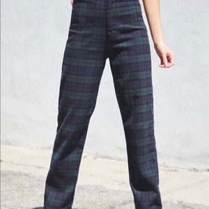Plaid pants